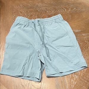 J. Crew Sky Blue Elastic Waist Shorts